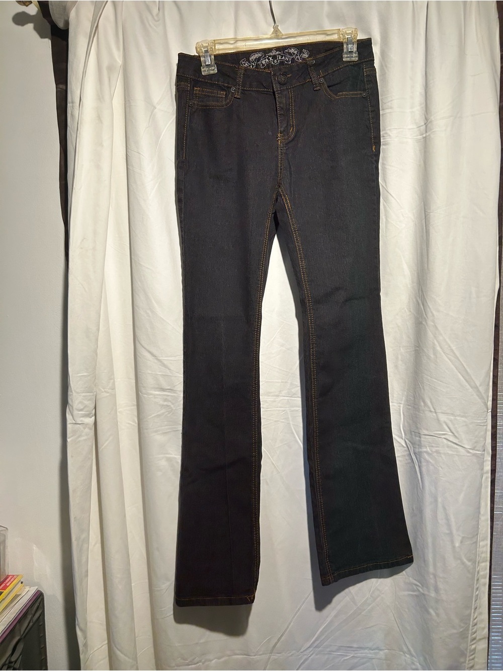 Wax Jean Women's Dark Blue Flare Jeans